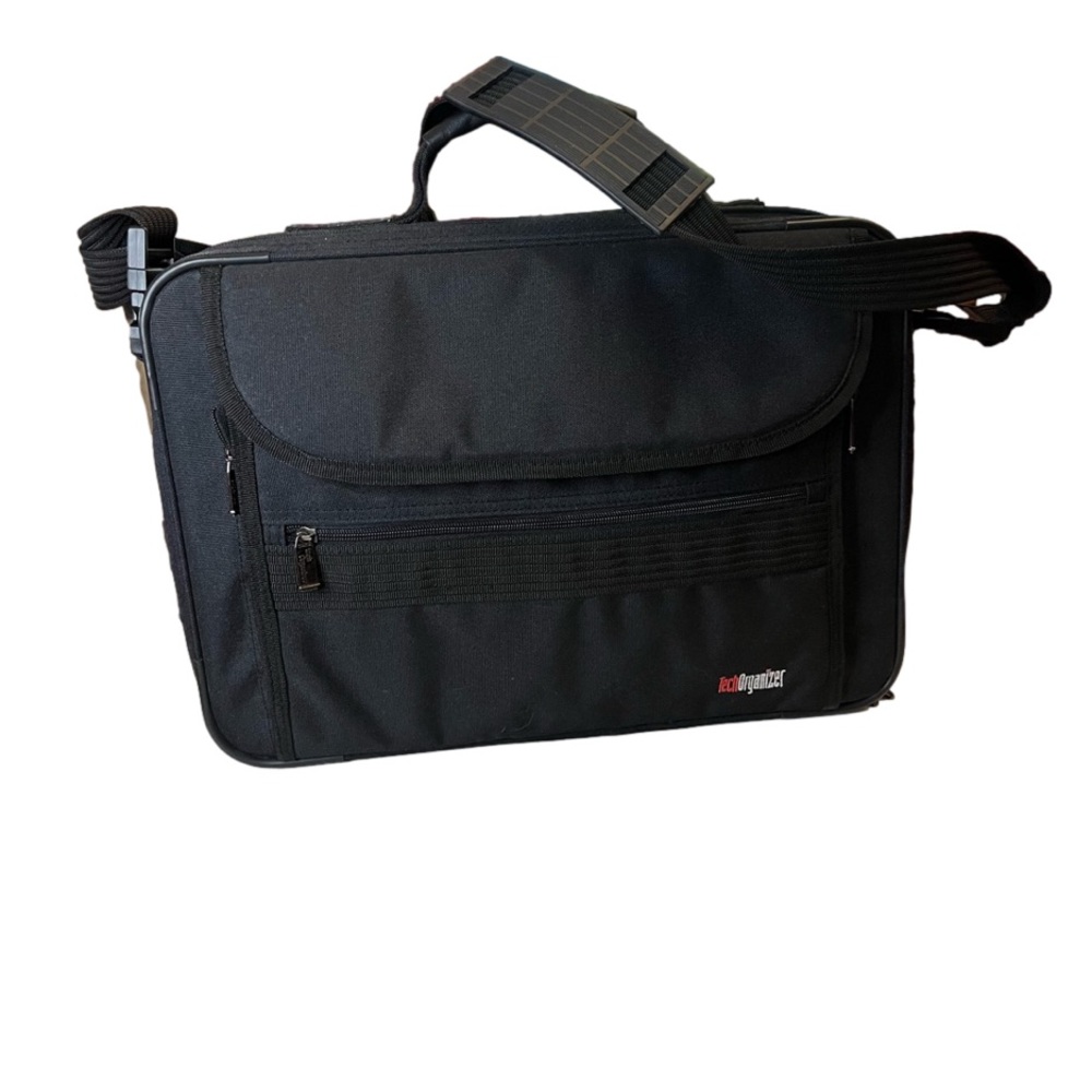 TECH ORGANIZER 15" MESSENGER BRIEF
CASE SHOULDER HANDLE BAG LAPTOP